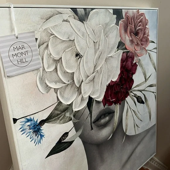 Marmont Hill Woman in Bloom Wall Art - Picture 3 of 7
